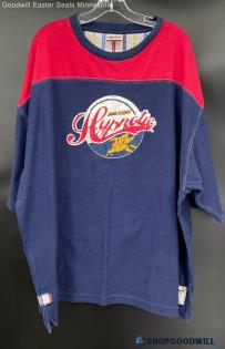 Hypnotic Genes Men's Red & Blue High Octane Graphic SS shirt - Sz XXXXL