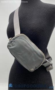 Lululemon Everywhere Gray Nylon Belt Bag & Fanny Pack Handbag/Purse