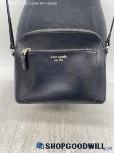 Kate Spade Black Small Crossbody Shoulder Bag Womens Leather Handbag/Purse