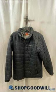 Columbia Men's Black Insulated Puffer Jacket - Sz M