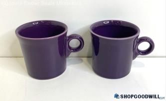 2PC Fiesta Ware HLC Mulberry Mugs