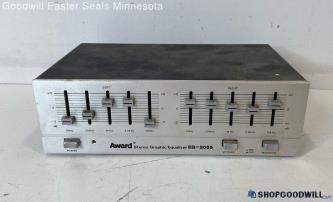 Award Stereo Graphic Equalizer #EQ-2055 Powers On