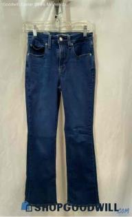 Levi's Women's Dark Wash Blue High-Rise Bootcut Jeans - Sz 27