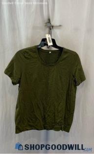 Athleta Women's Green Nylon T-shirt - Sz XL