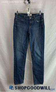 Paige Women's Blue Skinny Jeans - Sz 28