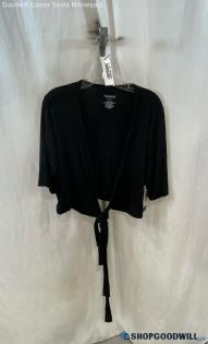 NWT Torrid Women's Black Lightweight Wrap Top - Sz 2