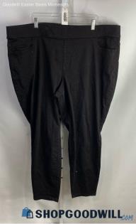 Lane Bryant Women's Black Pull-On Skinny Jeggings - Sz 26