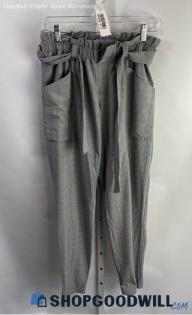 Athleta Women's Gray Paperbag Pants - Sz 2