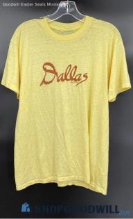 Dallas Graphic Yellow T-shirt