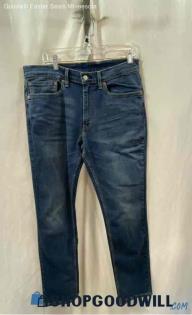 Levi's Men's Dark Wash Blue 511 Slim Fit Jeans sz 34x32