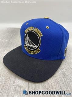 NBA Golden State Warriors Snapback Nostalgia Co. Blue/Gold Hat