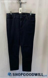 Lucky Brand Women's Blue Dark Wash Cotton Jeans - Sz 10