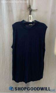 Athleta Women's Navy Tank Shirt - Sz XL