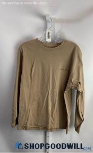 Columbia Men's Khaki LS Shirt - Sz M