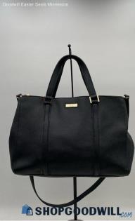 Kate Spade Newbury Lane Loden Black Saffiano Leather Satchel Handbag/Purse