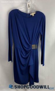 Michael Kors Women's Royal Blue Shift Dress - Sz M