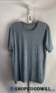 Lululemon Men's Blue T-Shirt - Sz L