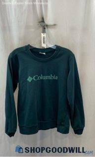 Columbia Women's Dark Blue Crewneck Sweater - Sz L