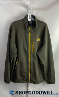 The North Face Men's Green Full Zip Jacket - Sz XXL