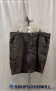 Carhartt Men's Gray Relaxed Bermuda Shorts - Sz 42