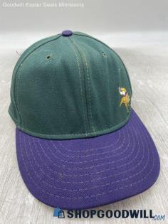 NFL Minnesota Vikings Jim Marshall #70 Snapback Green/Purple Hat OS