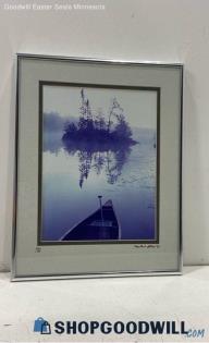 "Dawn on the Echo Trail" Matted & Framed Michael Shoop Signed Photo Print 70/100