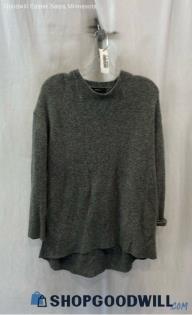 Zara Women's Graphite Gray Knit Sweater - Sz S