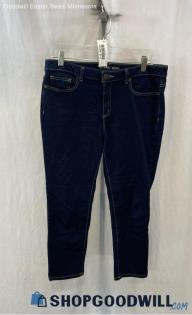 Michael Kors Women's Dark Blue Skinny Jean - Sz 10