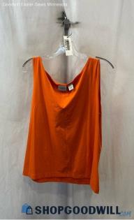 Chico's Women's Orange Tank - Sz XL