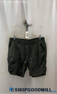 Columbia Women's Army Green Ripstop Cargo Tech Shorts - Sz 8