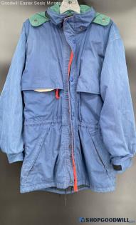 Eddie Bauer Men's Blue Winter coat - Sz M