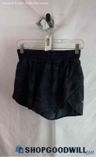 Lululemon Women's Black Running Short - Sz 6