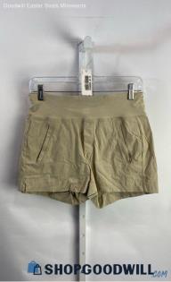 Athleta Women's Stone Gray Pull on Trekkie Shorts - Sz 2