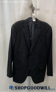 Indochino Men's Black Wool Button Up Suit Jacket - Sz 57