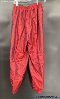 Women's Burnt Red Nylon pants - Sz L