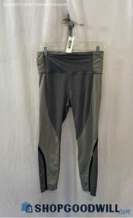 Athleta Women's Gray Color Block Active Leggings - Sz M