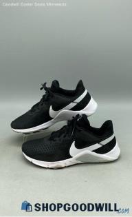 Nike Women's Legend Essential 2 Black Mesh Sneakers Sz 9.5