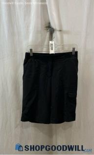 Chico's Women's Black Performance Cargo Bermuda Short - Sz 4