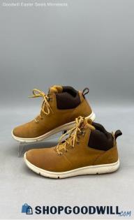 Timberland Women's Hoverlite Mid Tan Nubuck Hiking Boots Sz 6