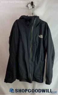 The North Face Men's Black Rain Jacket - Sz S