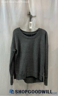 Athleta Women's Graphite Gray Lightweight Crewneck Sweater - Sz L