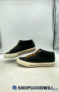 Converse Men's One Star Counter Climate Black Leather Sneakers Sz 10.5