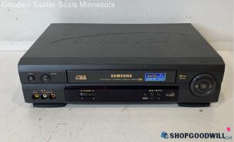 Samsung Video Cassette Recorder VCR #VR8070 Powers On