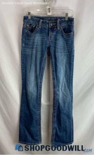 Miss Me Women's Dark Blue Bootcut Jeans - Sz 28