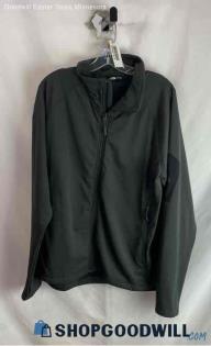 The North Face Men's Dark Gray 1/4 Zip Sweater - Sz XL