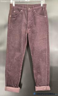 Levi Strauss Women's Dark Purple Cordury Pants - Sz 30/36