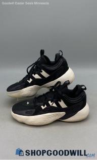 Adidas Men's Trae Young Unlimited 2 Black Mesh Sneakers Sz 8.5