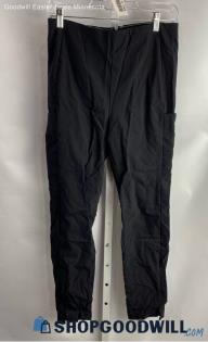 Athleta Women's Black Back Zip Skinny Ankle Pant - Sz 8