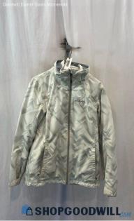 Columbia Women's Ivory/Gray Removable Puffer Jacket Liner 2-in-1 Jacket - Sz M