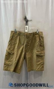 The North Face Men's Beige Cargo Twill Shorts - Sz 36